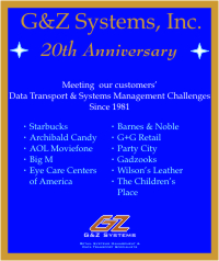 G&Z Systems' 20th Anniversary